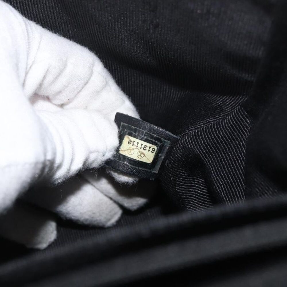 Chanel Chanel Matelassé Cuir Noir Black Leather Black Leather Handbag - Picture 11 of 16